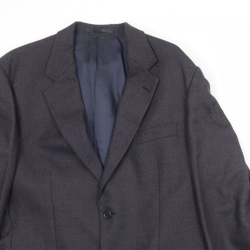 West Brook Mens Grey Polyacrylate Fibre Jacket Suit Jacket Size 42 Regular