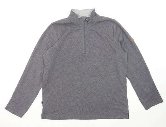 Trespass Mens Grey Polyester Pullover Sweatshirt Size L