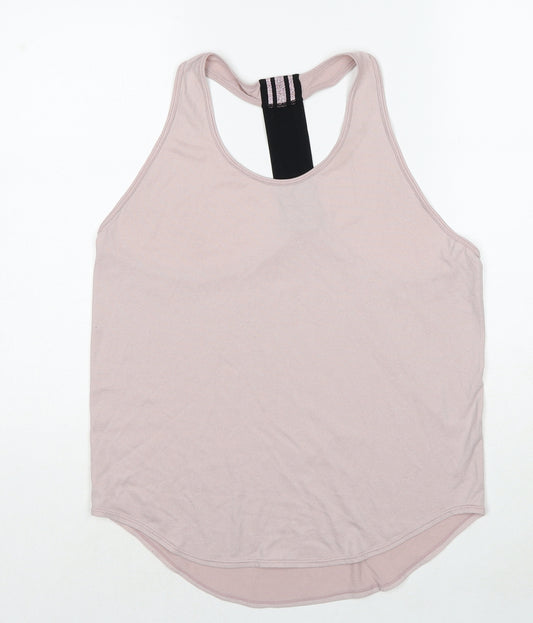 Boux Womens Pink Polyester Pullover Tank Size S Round Neck Pullover