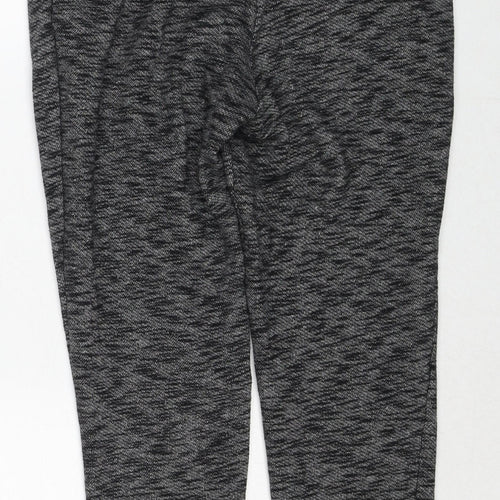 ROXY Womens Grey Cotton Jogger Trousers Size XS Regular Drawstring