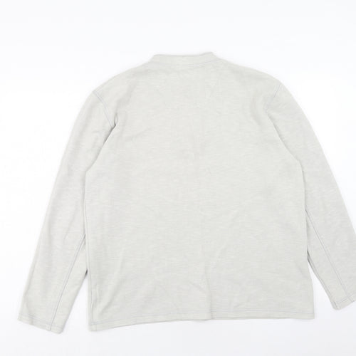 NEXT Mens Beige Cotton Pullover Sweatshirt Size L