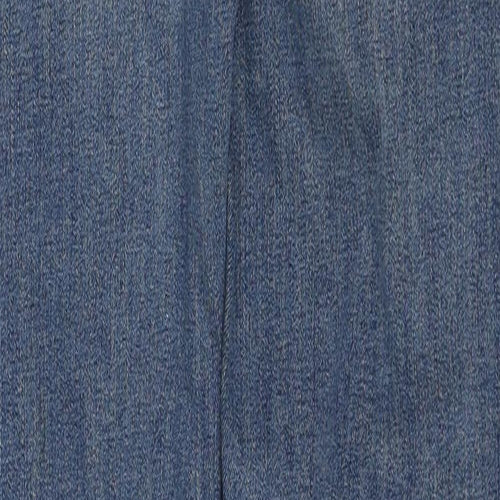 ASOS Mens Blue Cotton Skinny Jeans Size 30 in L36 in Regular Zip