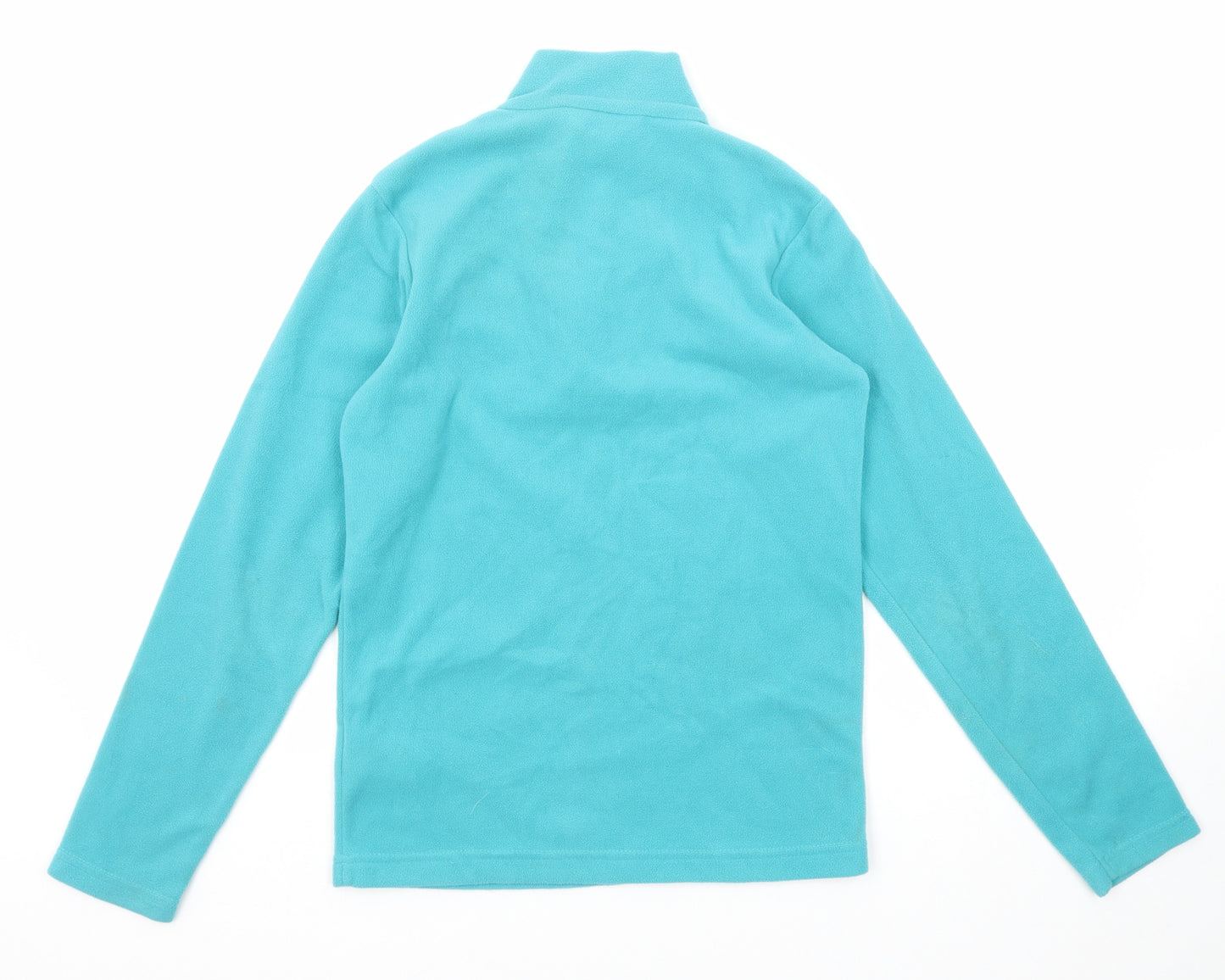 Mountain Warehouse Boys Blue Polyester Pullover Sweatshirt Size 11-12 Years Zip