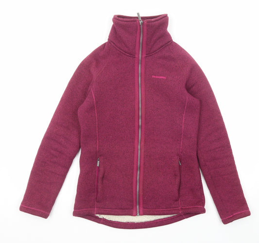 Craghoppers Womens Pink Jacket Size 10 Zip