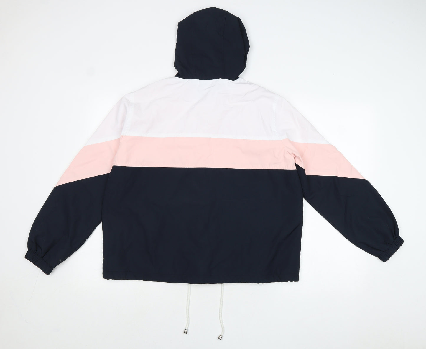 Topshop Womens Multicoloured Geometric Jacket Size S Zip