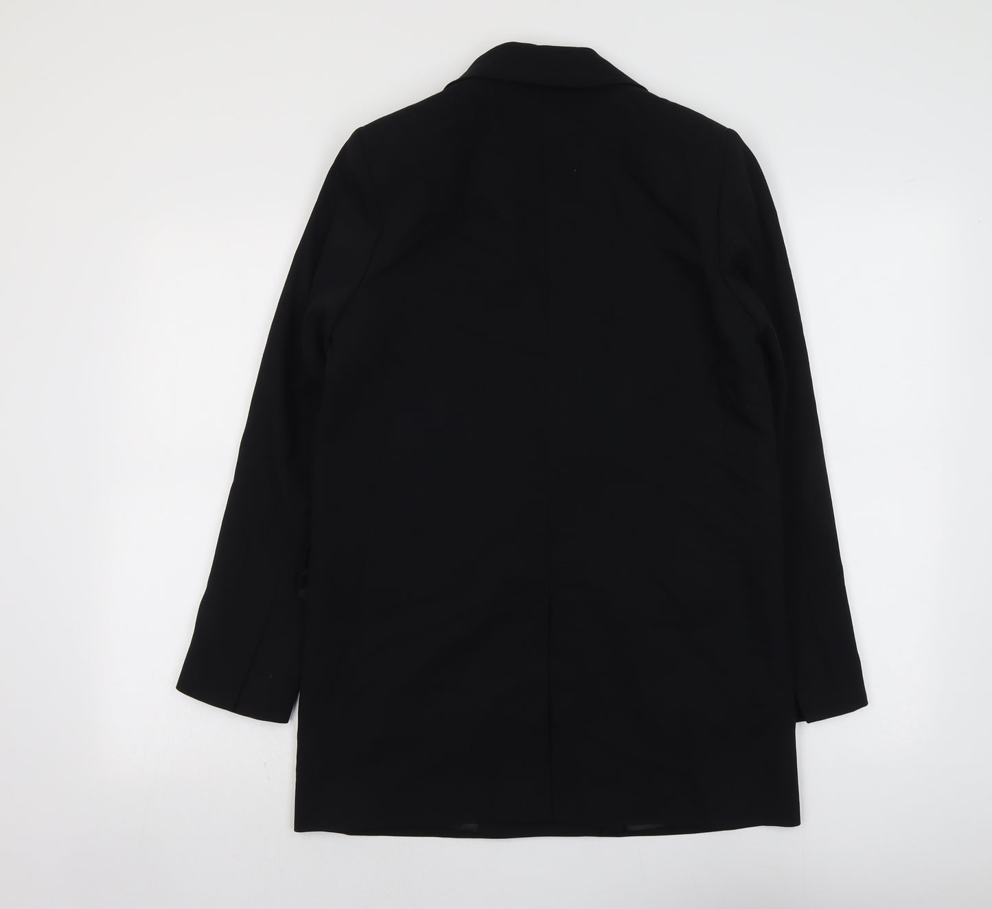 Marks and Spencer Womens Black Polyester Jacket Suit Jacket Size 8