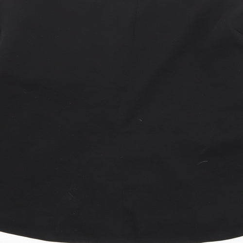 VERO MODA Womens Black Polyester Jacket Blazer Size 14 - Open