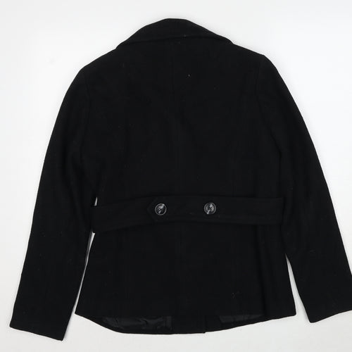 Gap Womens Black Jacket Size M Button
