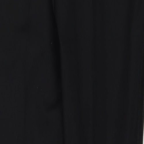 John Lewis Boys Black Polyester Dress Pants Trousers Size 13 Years Regular Zip