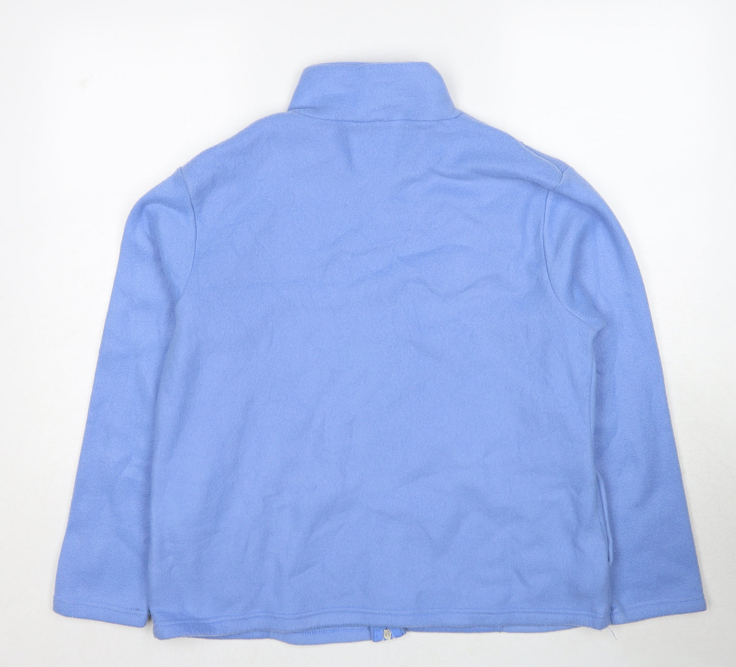 Anne de Lancey Womens Blue Jacket Size M Zip