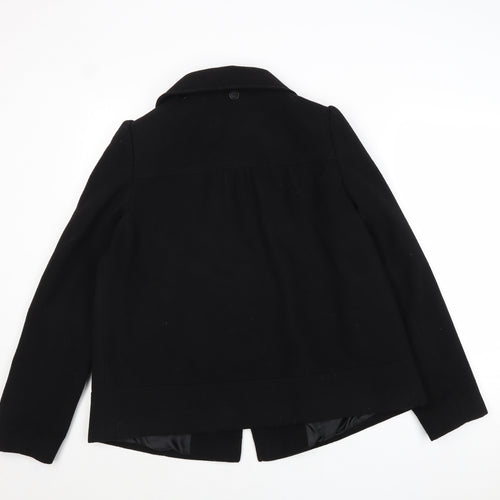 Select Womens Black Jacket Size 14 Toggle