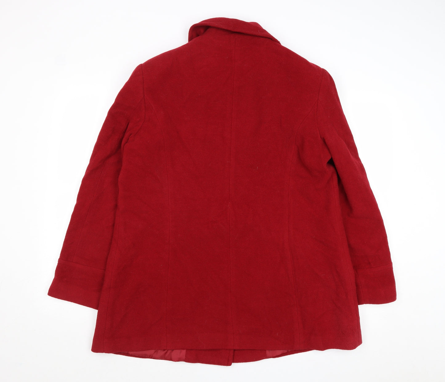 EWM Womens Red Jacket Size 14 Toggle