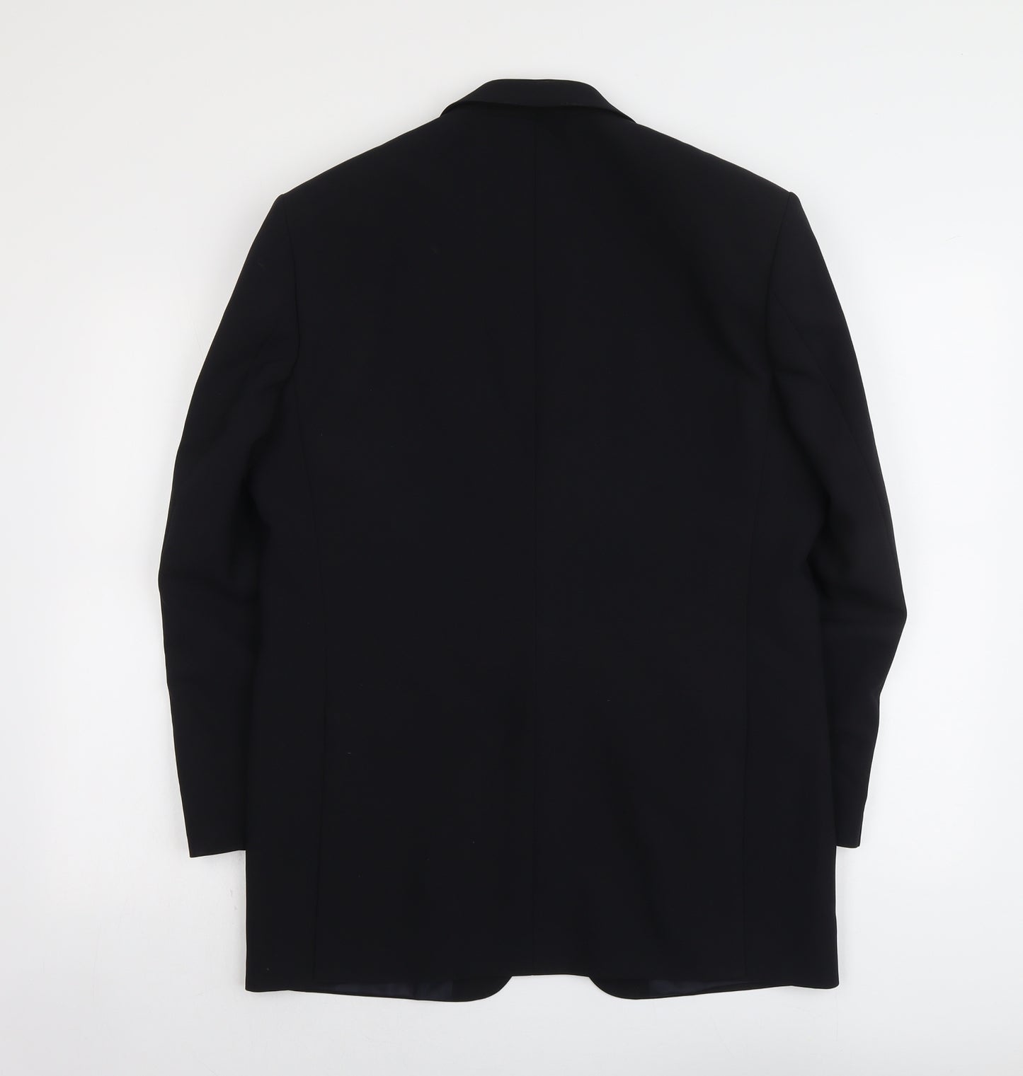 Greenwoods Mens Blue Polyester Jacket Suit Jacket Size M Regular