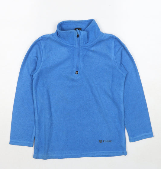 Elude Boys Blue Polyester Pullover Sweatshirt Size 6 Years Pullover