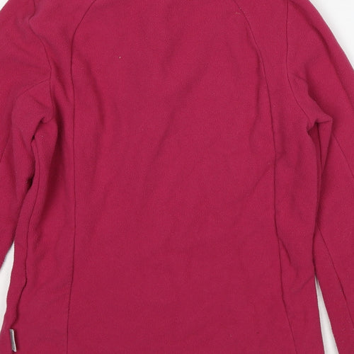 DECATHLON Womens Pink Polyester Pullover Sweatshirt Size S Pullover