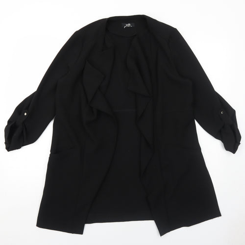 Wallis Womens Black Kimono Jacket Size 10