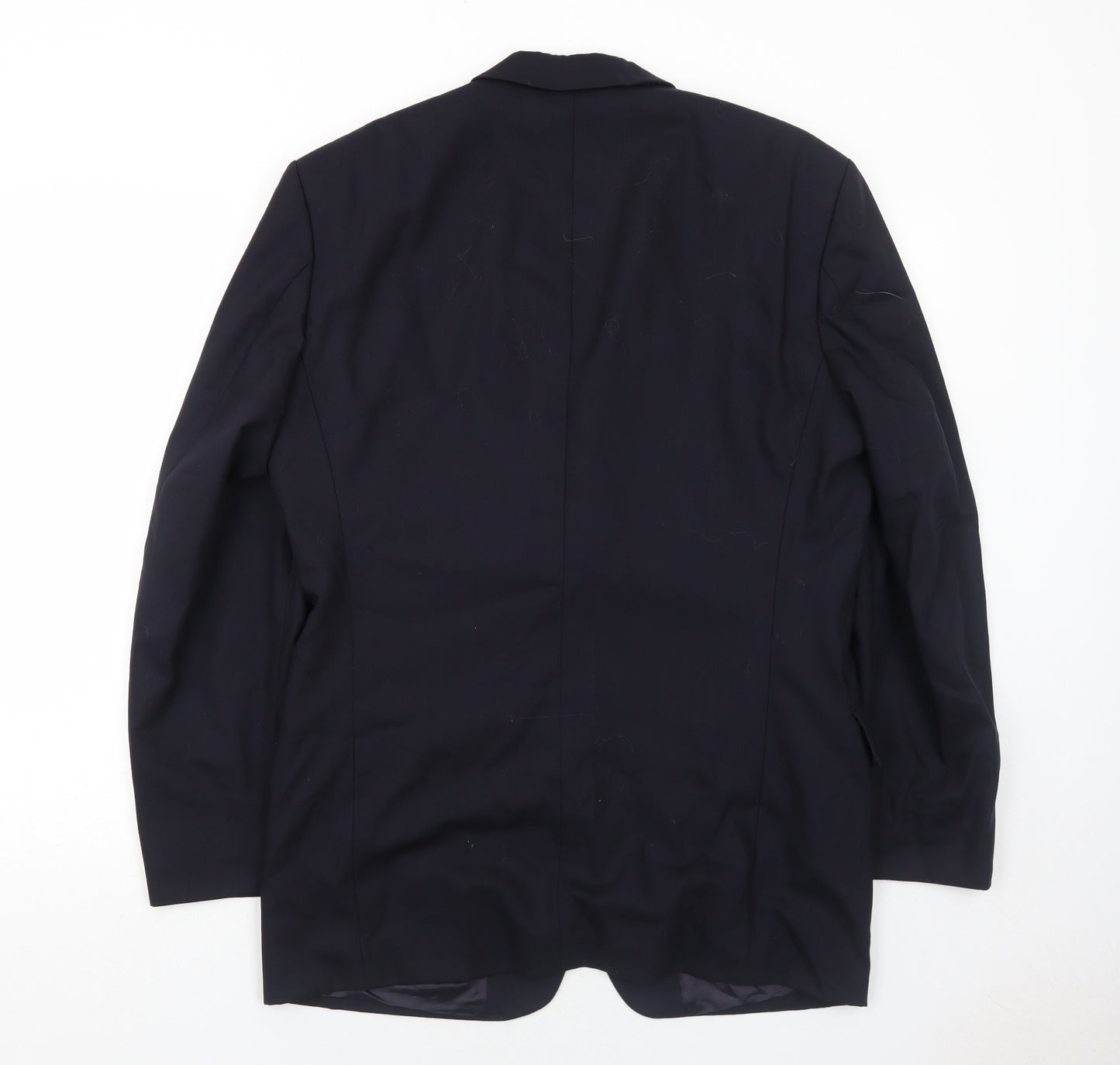 Odermark Mens Blue Wool Jacket Suit Jacket Size 42 Regular