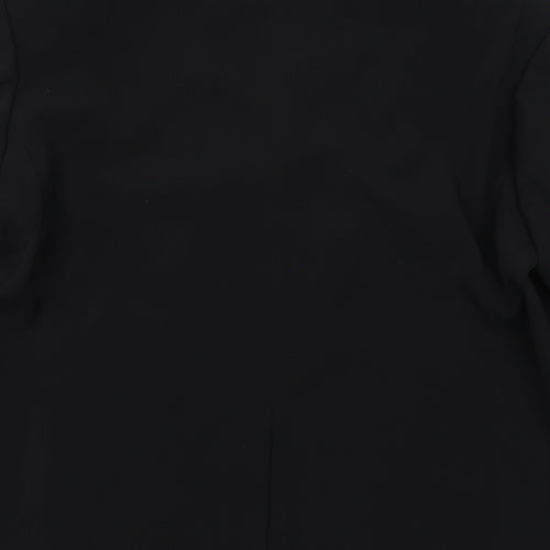 Skopes Mens Black Polyester Jacket Blazer Size 46 Regular