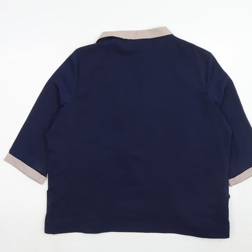 Dorothy Perkins Womens Blue Jacket Blazer Size XL
