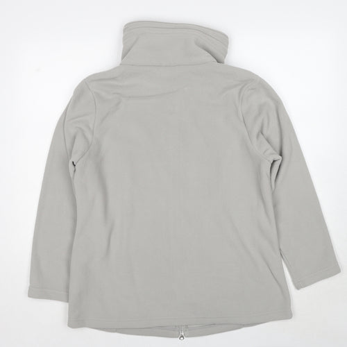 Warner's Womens Grey Jacket Size 18 Zip