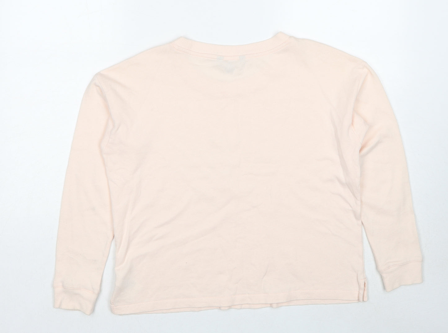 Ralph Lauren Womens Beige Cotton Pullover Sweatshirt Size S Pullover