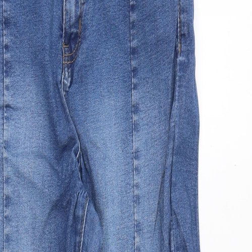 Urban Bliss Womens Black Cotton Skinny Jeans Size 10 Regular Zip