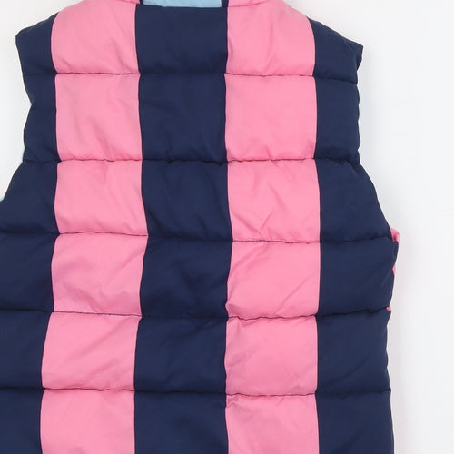 Rydale Womens Pink Gilet Jacket Size S Zip - Colourblock