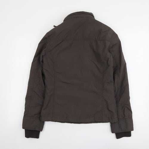 MANTARAY PRODUCTS Womens Brown Jacket Size 8 Zip