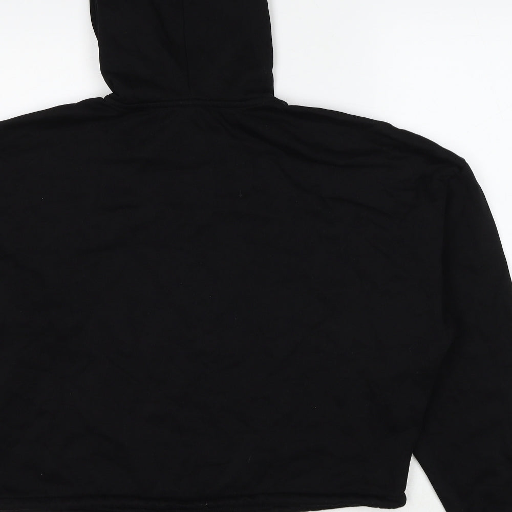 Divided by H&M Womens Black Cotton Pullover Hoodie Size M Pullover - NASA