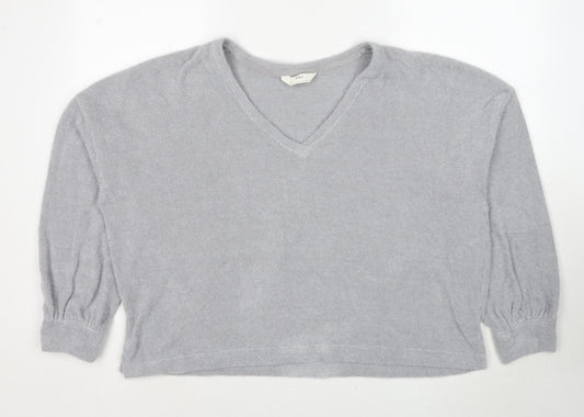 Marks and Spencer Womens Grey Polyester Pullover Sweatshirt Size XL Pullover