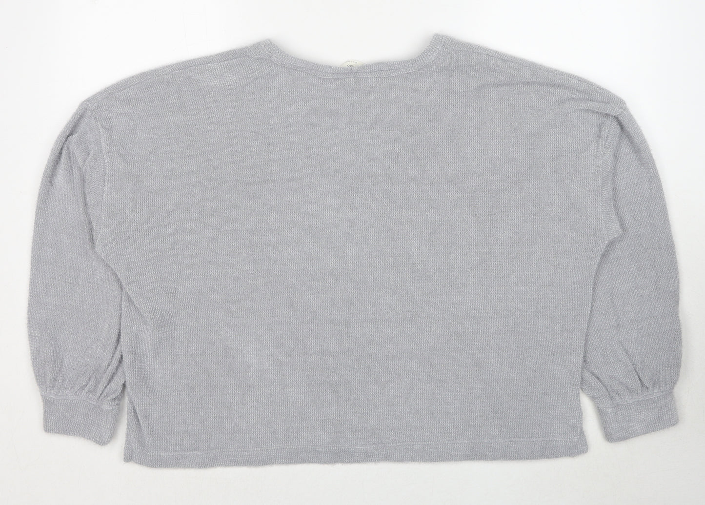 Marks and Spencer Womens Grey Polyester Pullover Sweatshirt Size XL Pullover