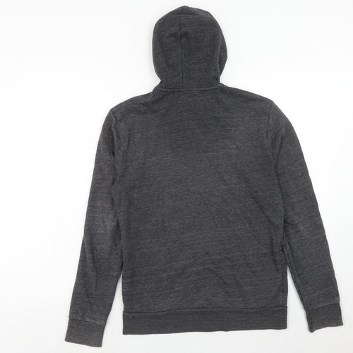 H&M Mens Grey Cotton Full Zip Sweatshirt Size XS