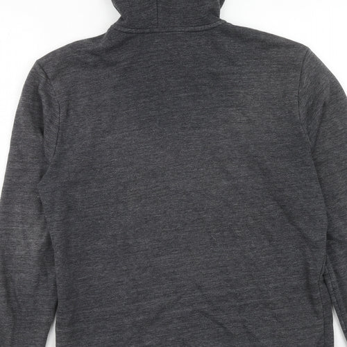 H&M Mens Grey Cotton Full Zip Sweatshirt Size XS