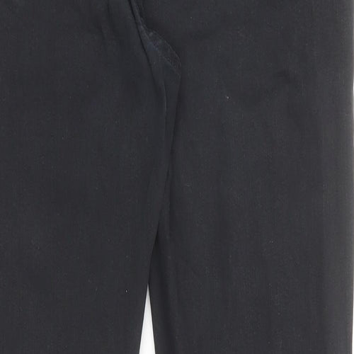 Hera Mens Black Cotton Skinny Jeans Size 30 in Regular Zip