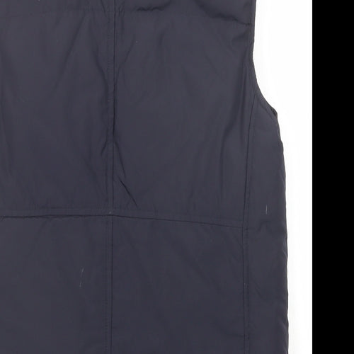 Gap Womens Blue Gilet Jacket Size S Zip