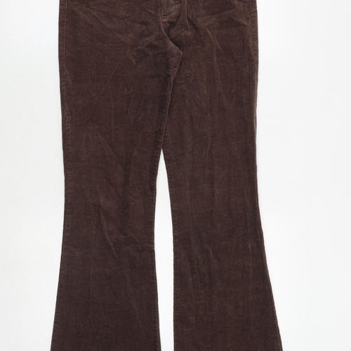 Sasha Womens Blue Polyester Bootcut Jeans Size 10 Regular Zip