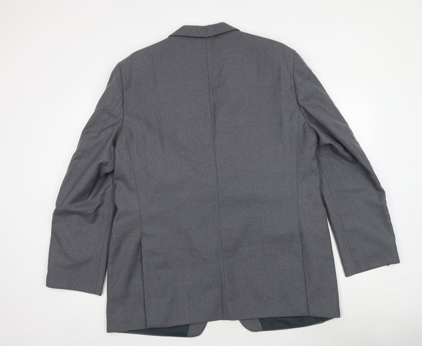Grendale Mens Grey Wool Jacket Suit Jacket Size 44 Regular