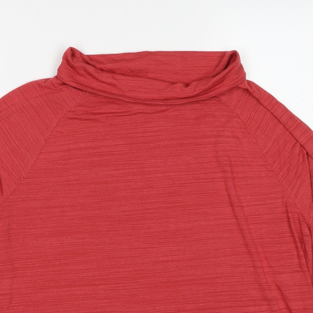 NEXT Womens Red Polyester Pullover Sweatshirt Size 14 Pullover