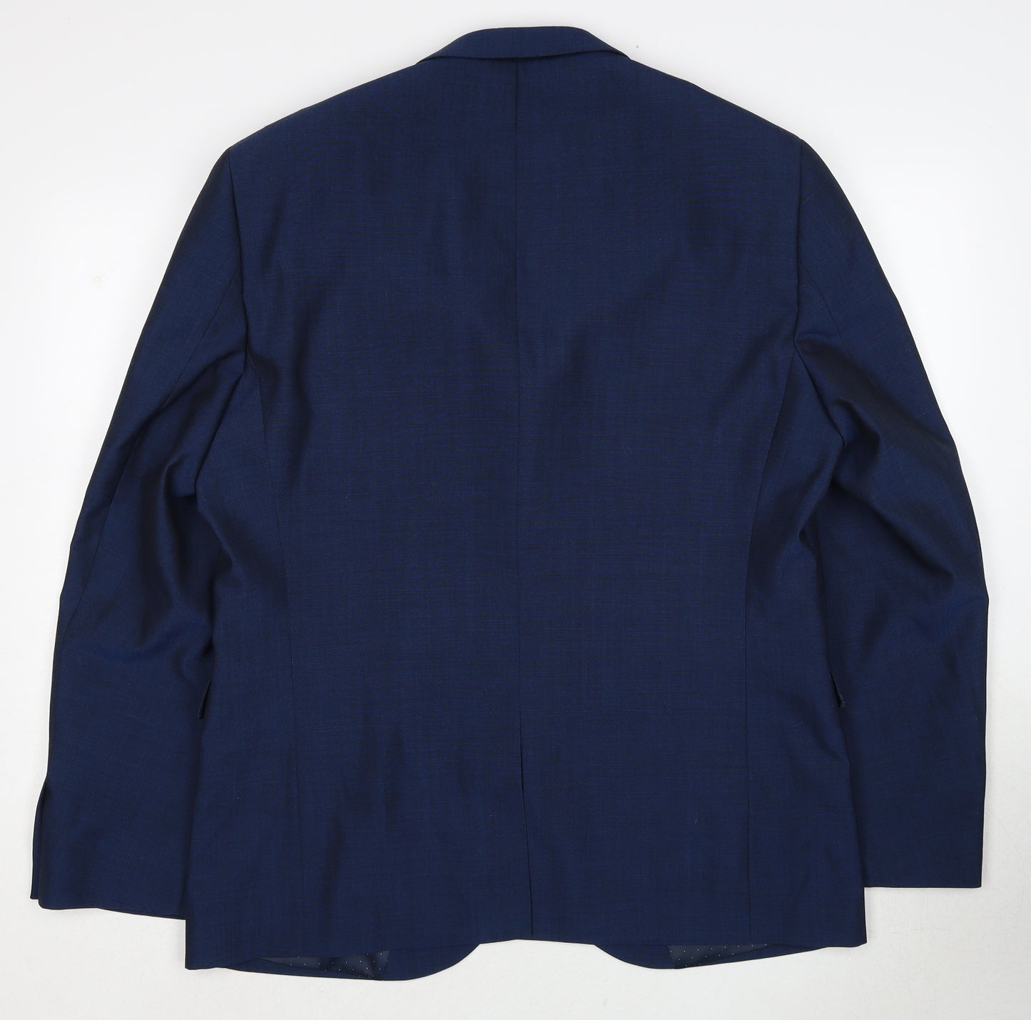 NEXT Mens Blue Wool Jacket Suit Jacket Size 44 Regular