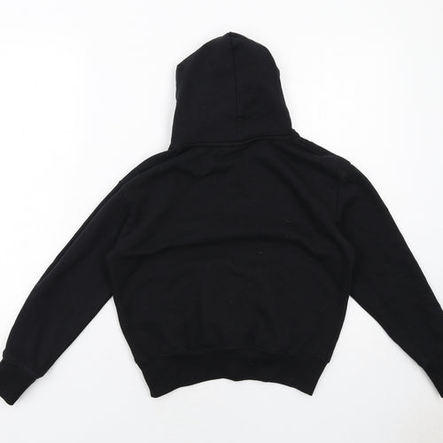 Urban Road Boys Black Polyester Pullover Hoodie Size 9-10 Years Pullover
