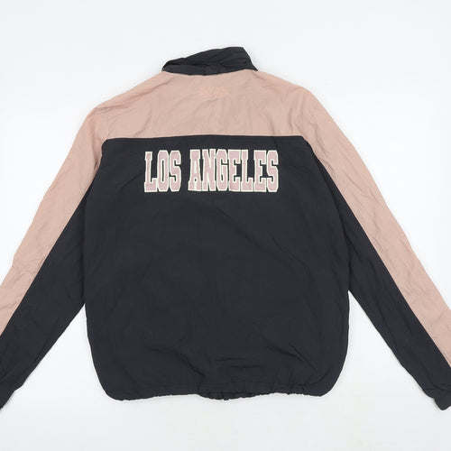 H&M Girls Grey Colourblock Basic Jacket Jacket Size 13-14 Years Zip - Los Angeles