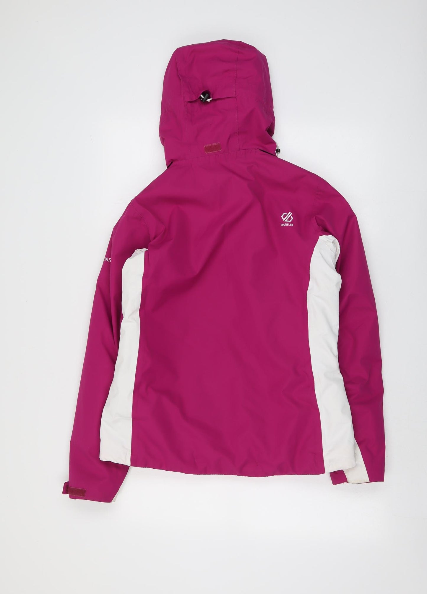 Dare 2B Womens Pink Geometric Windbreaker Jacket Size 10 Zip