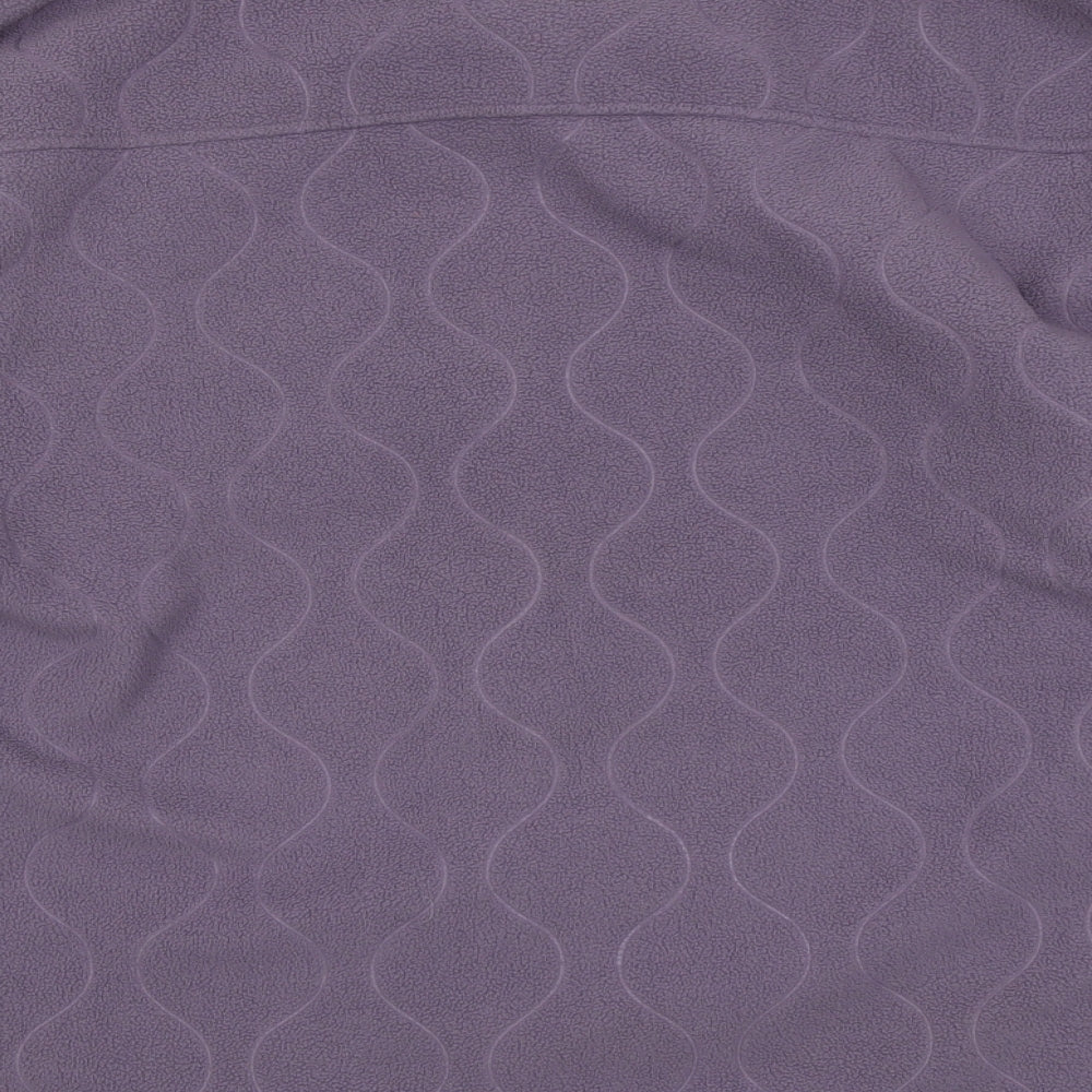 ASOS Womens Purple Geometric Jacket Size 12 Snap