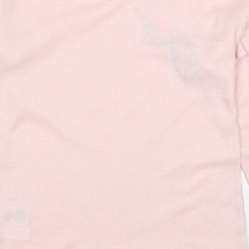 Gap Girls Pink Polyester Pullover Sweatshirt Size 13-14 Years Pullover - Unicorn
