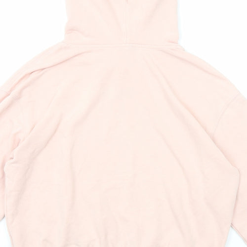 Divided by H&M Womens Pink Cotton Pullover Hoodie Size S Pullover