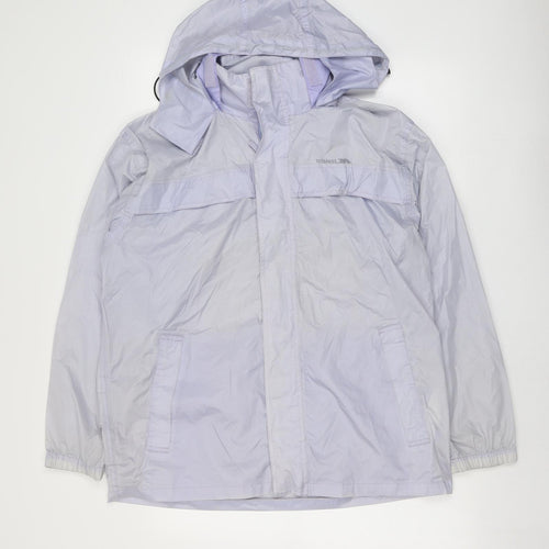 Trespass Womens Purple Windbreaker Jacket Size M Zip