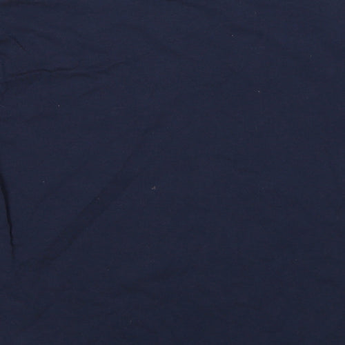 Regatta Boys Blue Cotton Pullover T-Shirt Size 5-6 Years Crew Neck Pullover