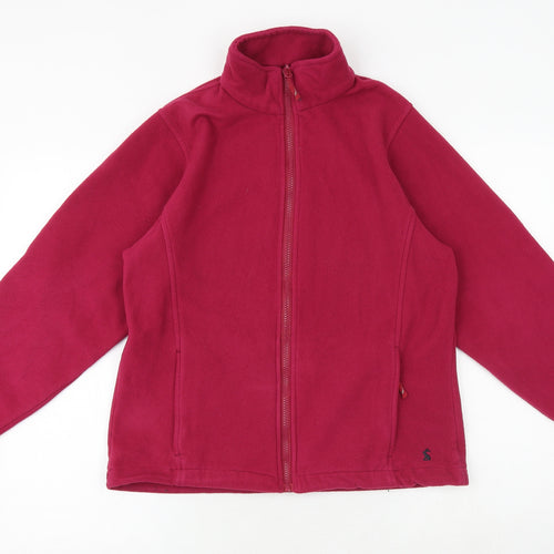 Joules Womens Pink Jacket Size 10 Zip