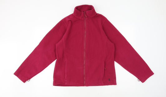 Joules Womens Pink Jacket Size 10 Zip