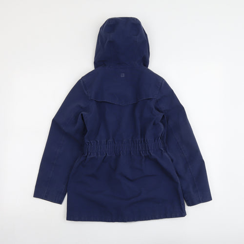 Mountain Warehouse Girls Blue Jacket Size 9-10 Years Zip